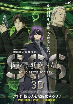 Poster 攻殻機動隊 Stand Alone Complex - Solid State Society 3D 2011