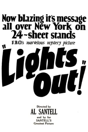 Poster Lights Out 1923