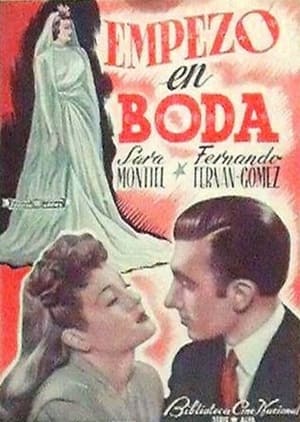 Poster Empezó en boda 1944