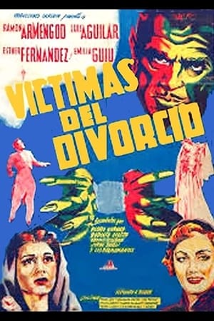 Poster Víctimas del divorcio (1952)