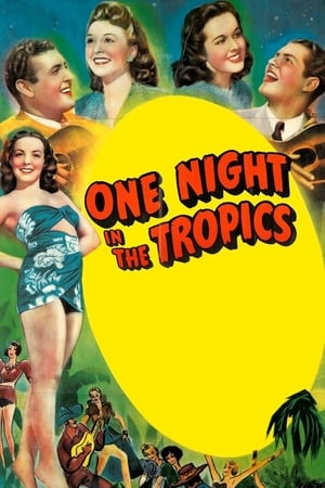 Poster Одна ніч в тропіках 1940