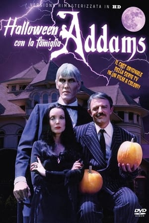 Poster Halloween con la famiglia Addams 1977