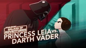 Star Wars Galaxy of Adventures Princess Leia vs. Darth Vader - A Fearless Leader