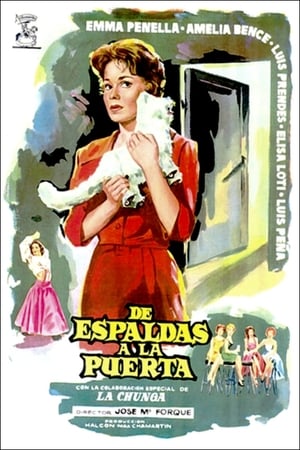 Poster di De espaldas a la puerta