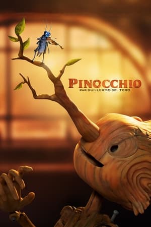 Poster Pinocchio par Guillermo del Toro 2022