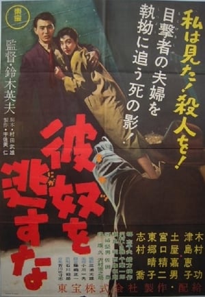 Poster 彼奴を逃すな 1956