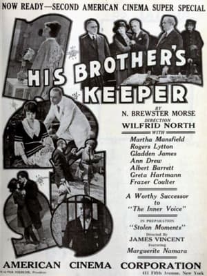 Poster His Brother's Keeper (1921)