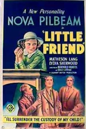 Poster Little Friend 1934