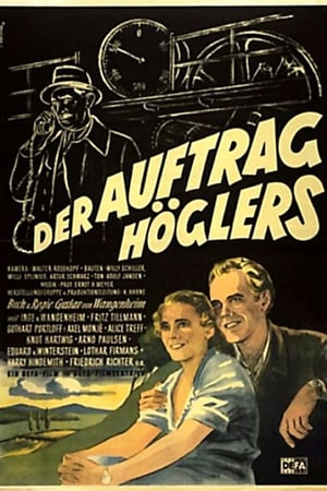Poster Der Auftrag Höglers 1950