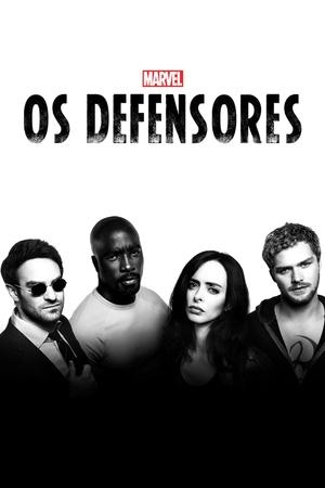 Poster Marvel - Os Defensores Temporada 1 Em Busca de Abrigo 2017