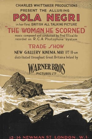 Poster The Woman He Scorned (1929)