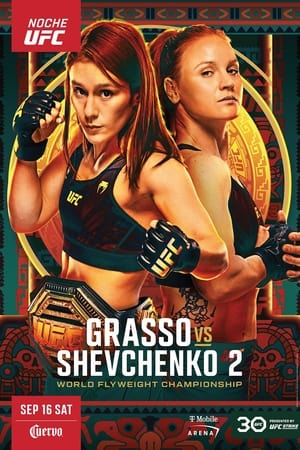 Poster UFC Fight Night 227: Grasso vs. Shevchenko 2 2023