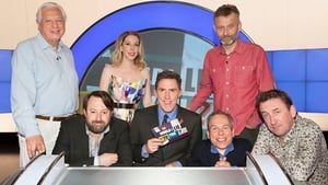 Image John Simpson, Hugh Dennis, Katherine Ryan and Warwick Davis