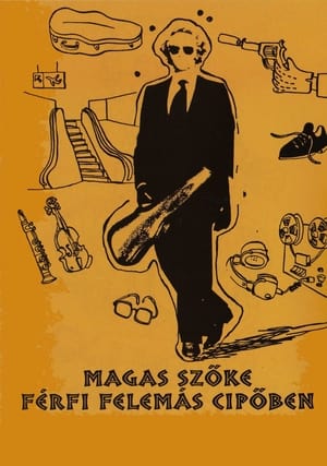 Poster Magas szőke férfi felemás cipőben 1972