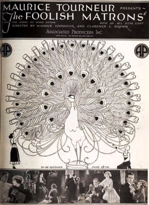 Poster The Foolish Matrons 1921