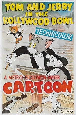 Image Tom i Jerry w Hollywoodzkiej muszli koncertowej