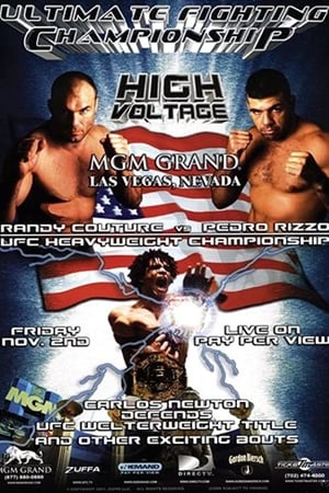 Poster UFC 34: High Voltage 2001