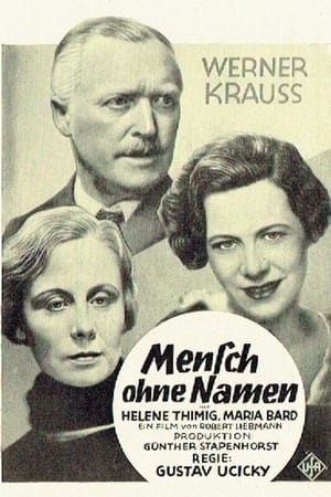 Poster Mensch ohne Namen 1932