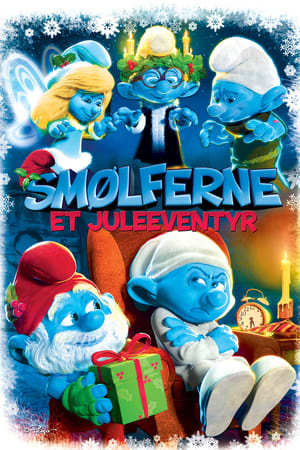 Poster Smølferne: Et juleeventyr 2011