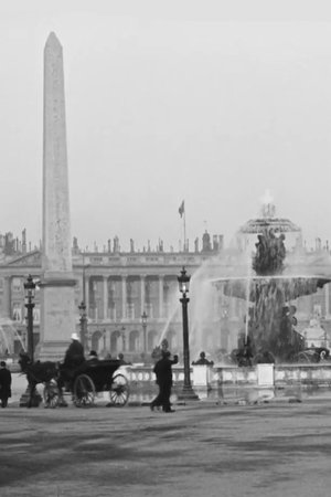 Poster Place de la Concorde (Obelisk and Fountains) 1897