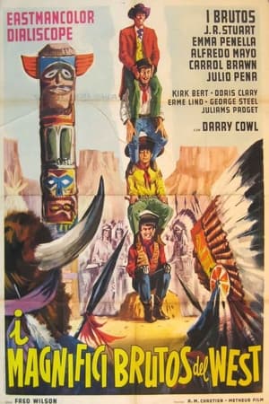 Poster Badmen of the West 1964