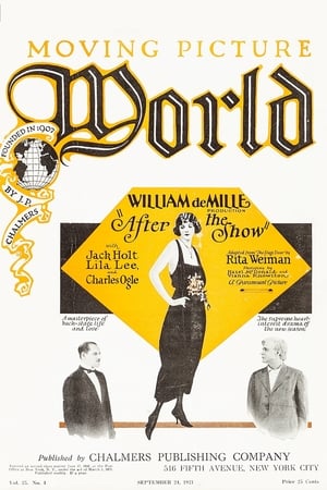 Poster After the Show 1921