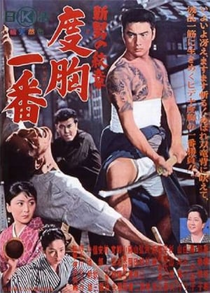 Poster 新・男の紋章　度胸一番 1964