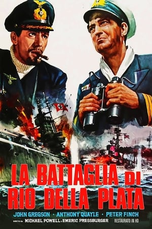 Poster La battaglia di Rio della Plata 1956