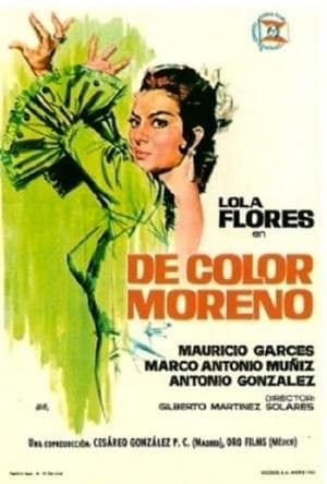 Poster De color moreno 1963