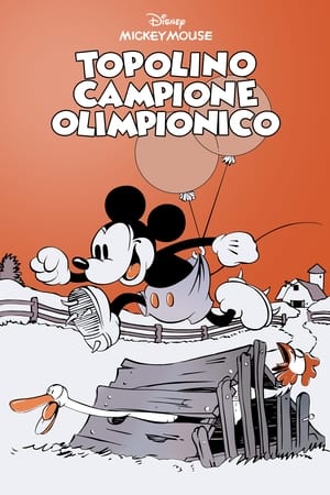 Poster Topolino campione olimpionico 1932