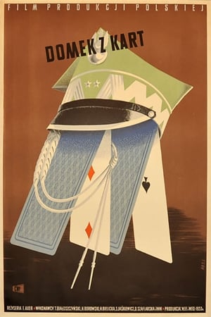 Poster Domek z kart 1954