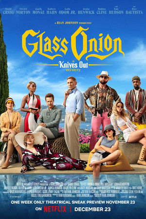 poster Glass Onion: A Knives Out Mystery