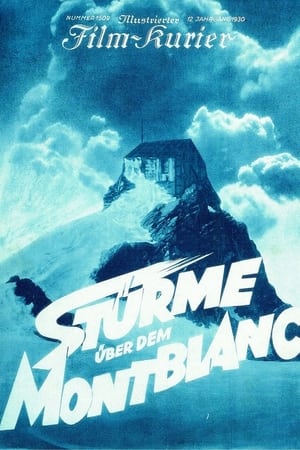 Poster Stürme über dem Mont Blanc 1930