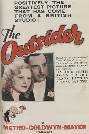 Poster The Outsider (1931)