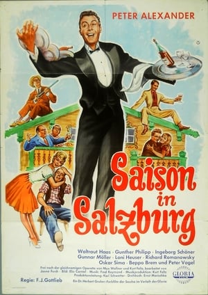 Poster Saison in Salzburg 1961