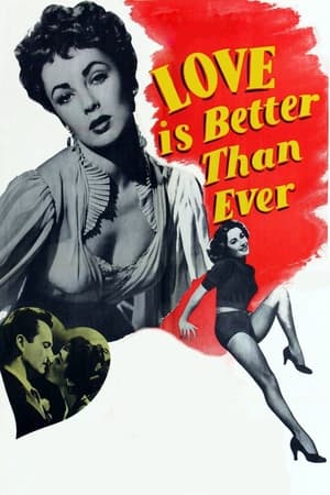 Poster Love Is Better Than Ever 1952