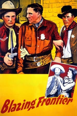 Poster Blazing Frontier (1943)