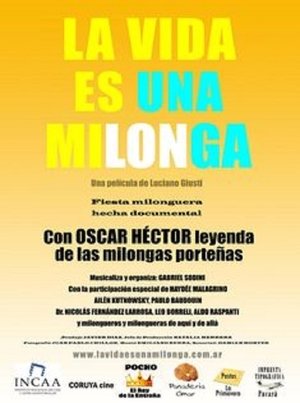Póster de La vida es una milonga