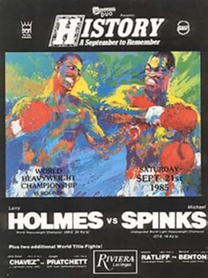 Poster Larry Holmes vs. Michael Spinks (1985)