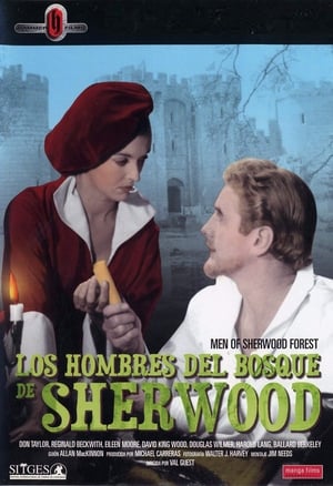 Poster Los hombres del bosque de Sherwood 1954