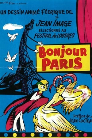 Poster Bonjour Paris 1953