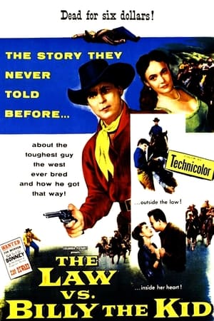 Poster The Law vs. Billy the Kid (1954)