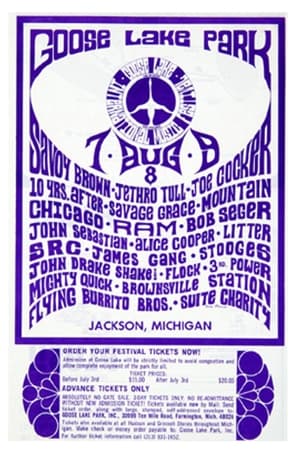 Poster Goose Lake International Music Festival 1970