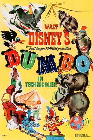 Постер мультфильма «Дамбо (1941)» — (42 из 98)