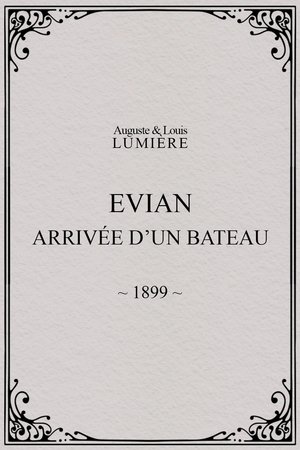 Evian : arrivée d’un bateau