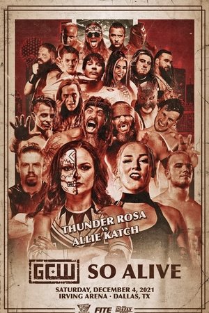 Poster GCW So Alive 2021