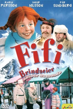 Poster Fifi Brindacier autour du monde 1969