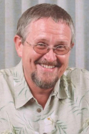 Foto retrato de Orson Scott Card