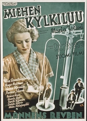 Poster Miehen kylkiluu (1937)