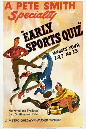 Early Sports Quiz: What's Your I.Q. No. 13 poster